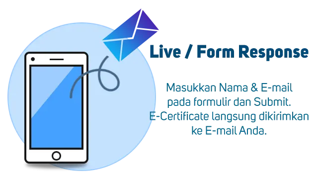 Pengiriman e-Certificate: Form Response
